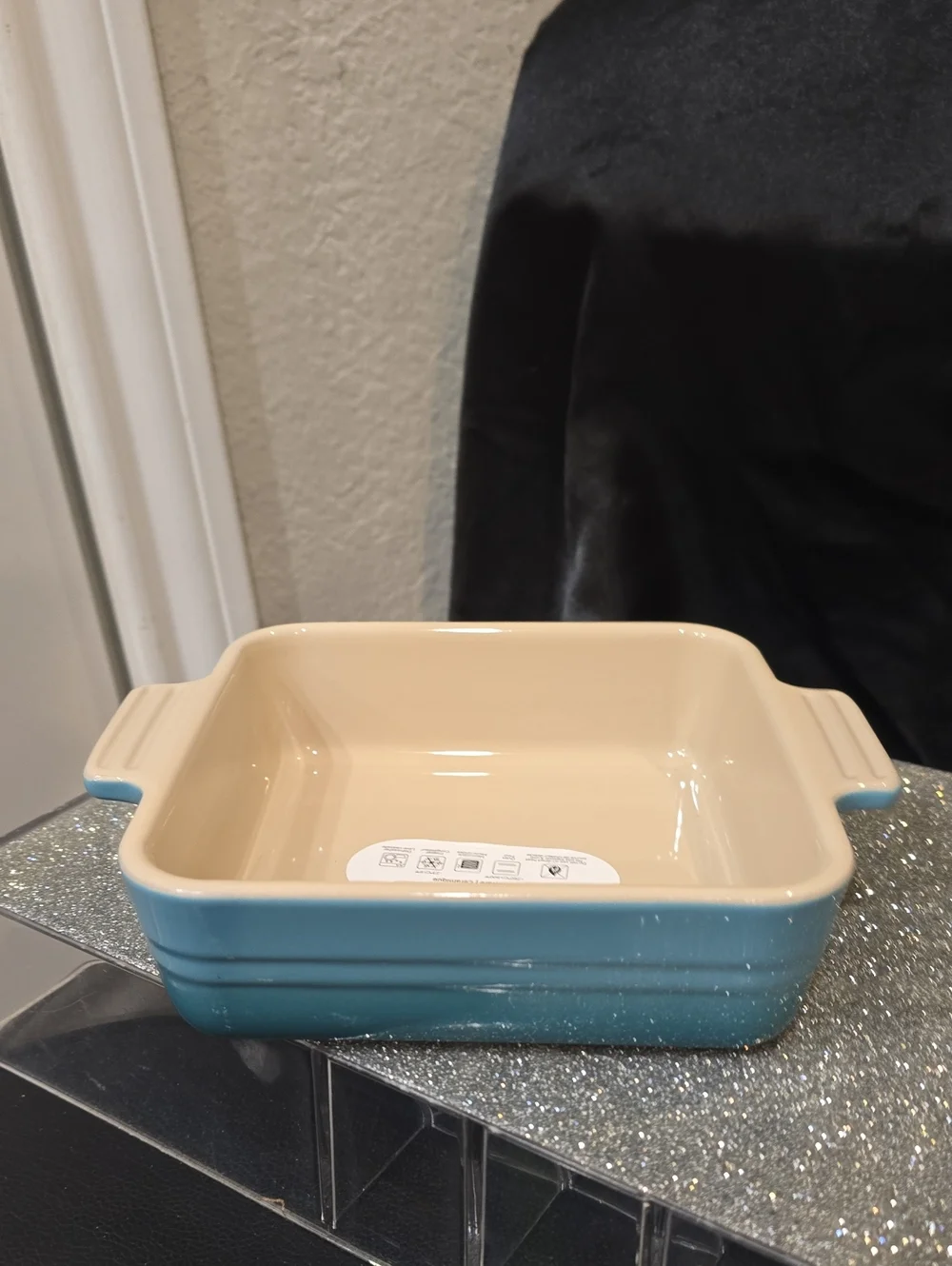 Le Creuset 14cm Square Baking Dish- Caribbean